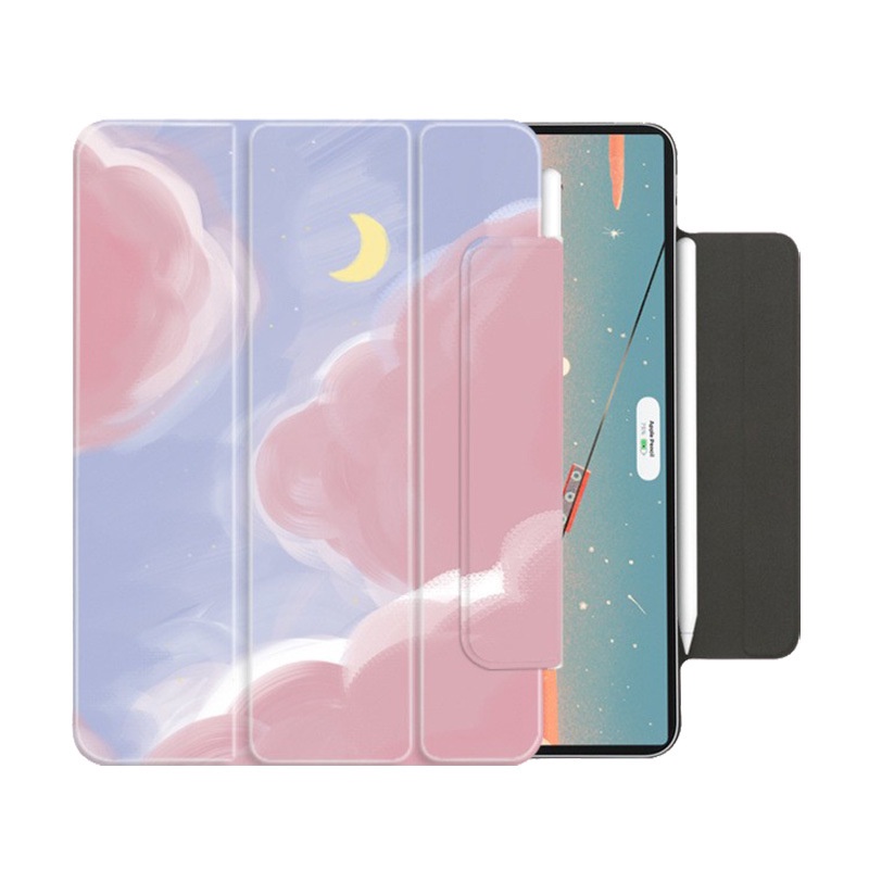 Ốp Máy Tính Bảng Da Từ Tính Hai Mặt Cho Apple Ipad Air 4 5 10.9 Inches Ipad Case 2018/2020/2021 Ipad Pro 11 12.9 Inch