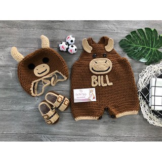 set đồ len 4 món cho bé tặng kèm túi đựng tỏi