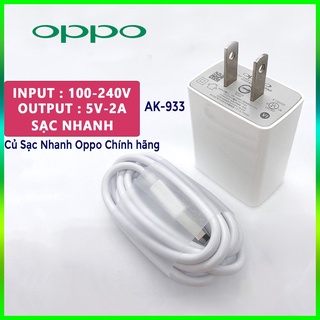 Bộ củ sạc nhanh điện thoại Oppo F1/F3/F5/F7/F9R9 F1/3 PLUS chân micro USB