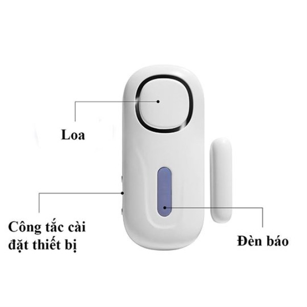 Chuông Cửa Báo Động Chống Trộm KW-008S-1R