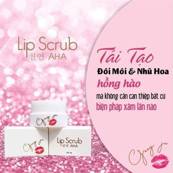 Ủ Môi Hồng Gong Ju , Lip Scrub ( Hàng Chuẩn)