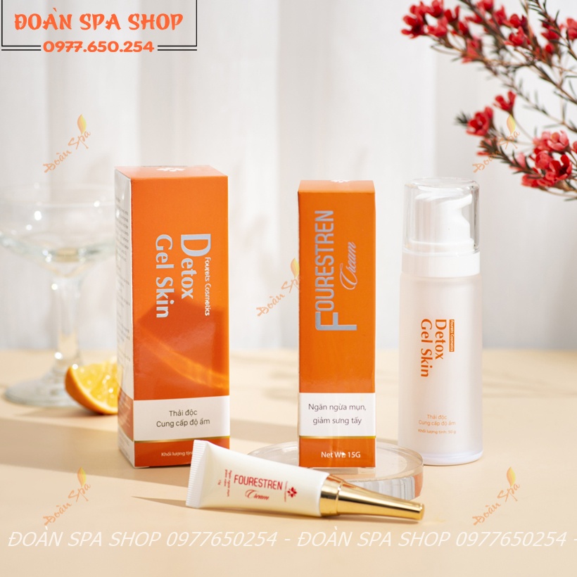 Detox Gel Skin Fourets Cosmetics - Gel massage thải độc Cure Medicine