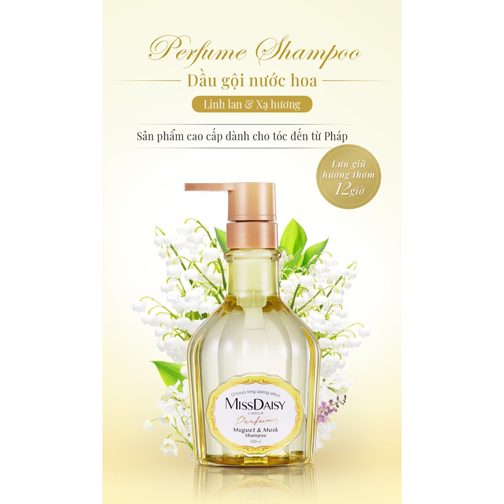 MISSDAISY Perfume Shampoo (Muguet & Musk) 500ml