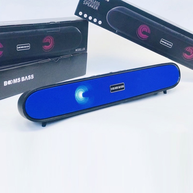 Loa Thanh Bluetooth Gaming Soundbar Công Suất Lớn BOOMS BASS L30 Có Led RGB Nổi Bật Dùng Cho Máy Vi Tính PC, Laptop, Tiv