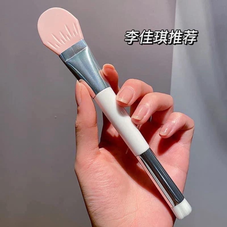 Cọ đắp mặt nạ silicon cao cấp 2 đầuFREESHIPChổi quét mask chính hãng Lameila