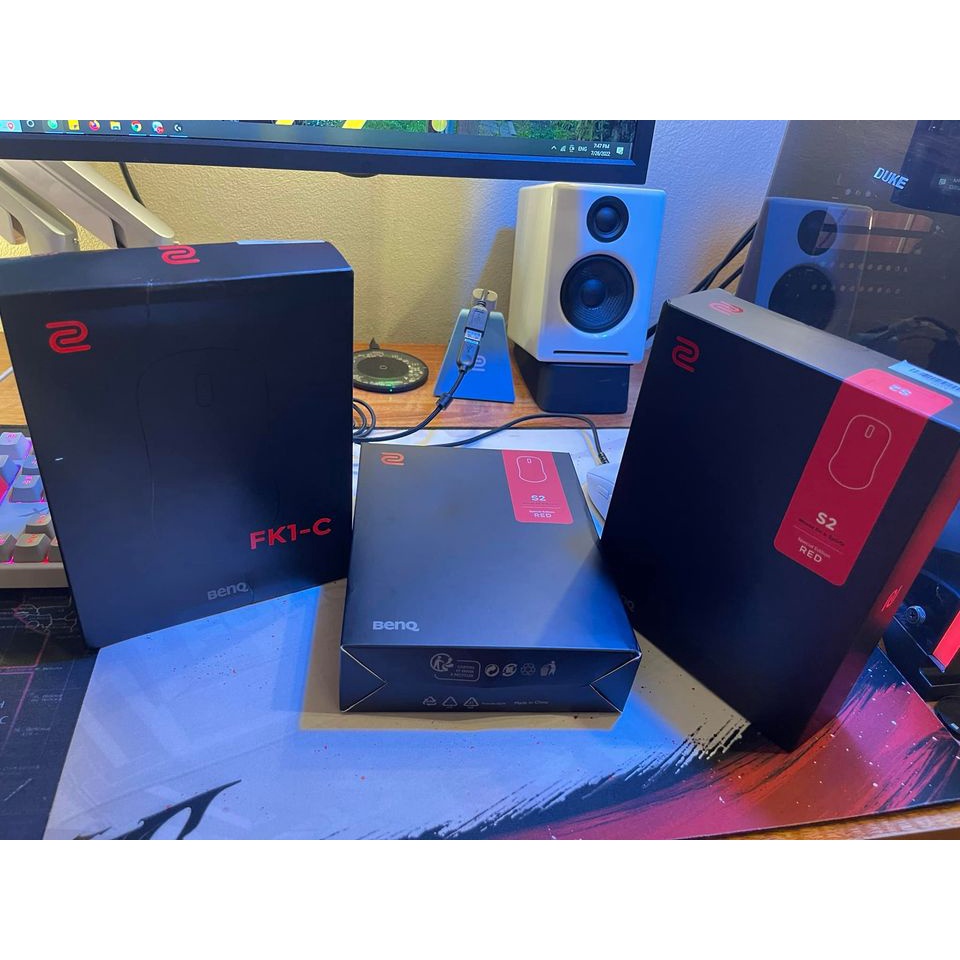 Chuột Gaming Zowie BenQ S2-C/ FK1-C/ E2-C chính hãng