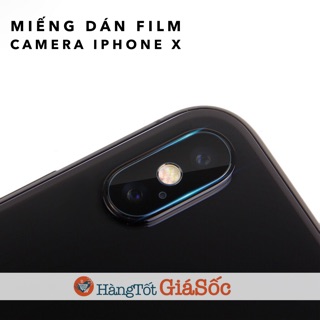 [FREESHIP 99K TOÀN QUỐC] Ốp Viền bảo vệ Camera iPhone X (vòng kim loại camera, hangtotgiasoc)