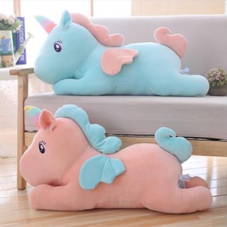 <GIÁ SỈ> Bộ gối kèm chăn hình ngựa 1 sừng