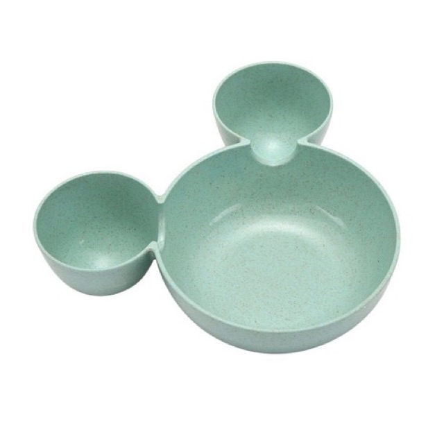 Combo bát ăn dặm và bộ thìa dĩa đũa lúa mạch