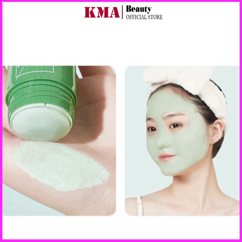 [ giá sỉ]  Mặt Nạ Trà Xanh + Cà Tím Dạng Thỏi Lăn Heyxi Mask [hot] sp