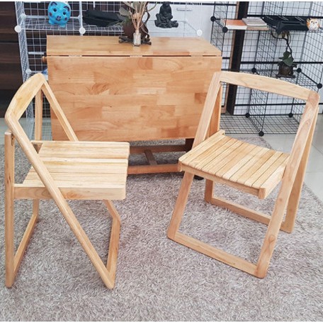 Ghế gỗ xếp gỗ cao su 100% NÔI THẤT TC205 | BigBuy360 - bigbuy360.vn