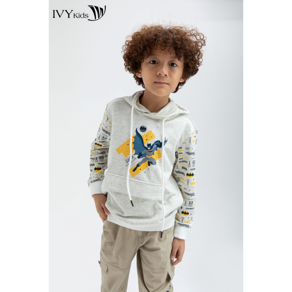 Áo thun Dark Knight bé trai IVY moda MS 59K1188