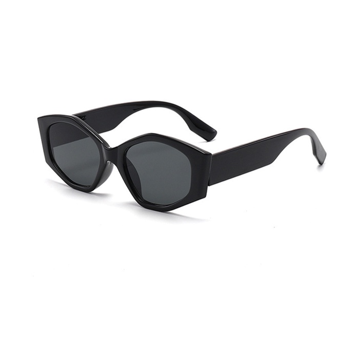 Kính mát nữ SAMJUNE chống tia UV thiết kế gọng đa giác thời trang