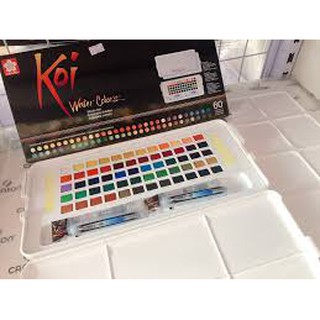 [Họa cụ Tý chuột] Màu nước KOI 60/70 màu