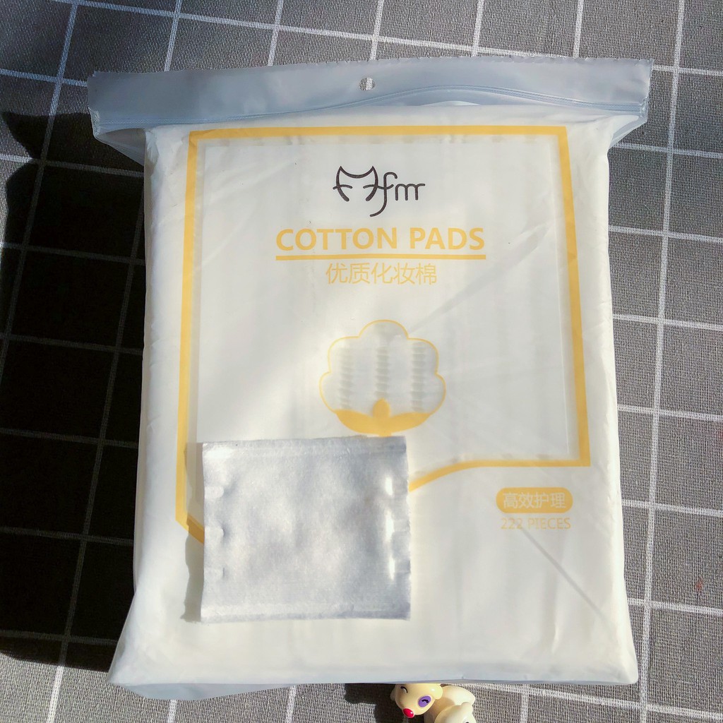 Bông tẩy trang 222 miếng, bông tẩy trang cotton pad MOFA MEIREN - chumia