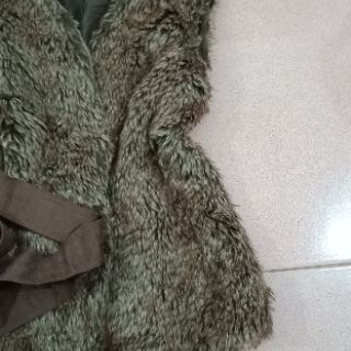 Combo áo khoác lông nhân tạo