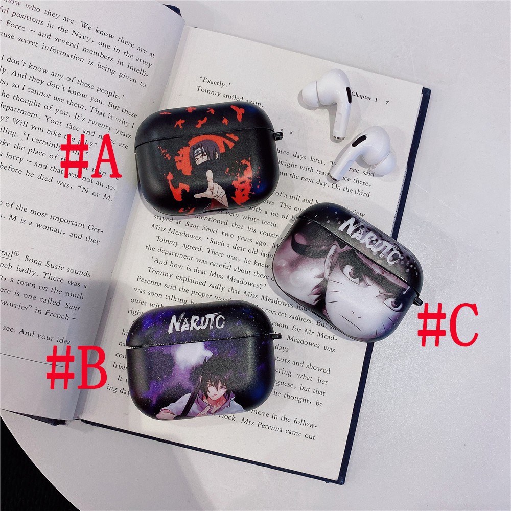 Ốp Bảo Vệ Hộp Đựng Tai Nghe AirPods Hình Naruto Xinh Xắn