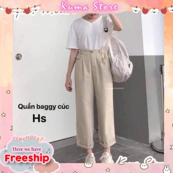 QUẦN BAGGY CÚC TRƠN