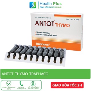 Antot Thymo Traphaco Bổ sung vitamin, tăng cường sức đề kháng cho bé ( hộp 2 vỉ x 10 ống )