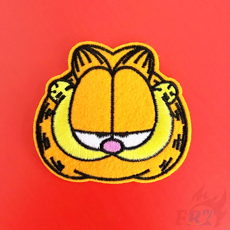 ☸ Cartoon：Garfield Patch ☸ 1Pc Cat Diy Sew On Iron On Patch（Garfield - Series 01）