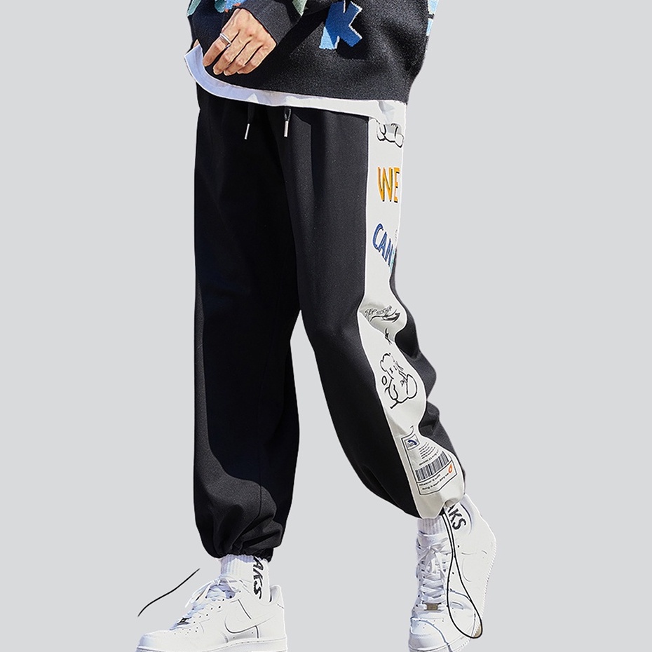 Quần Jogger Nam Nữ Ống Rộng Thiết Kế Dây Rút Mặc Suông , Bo Gâu, Thể Thao Qt.house