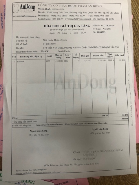 Viên uống trắng da Ladorax - Hộp 20 viên | BigBuy360 - bigbuy360.vn