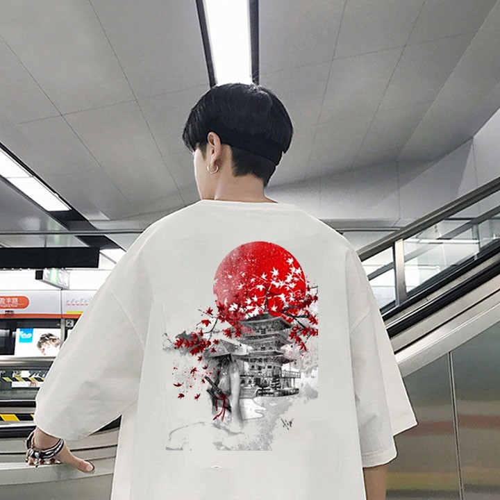 Áo phông tay lỡ unisex DHL thun nam nữ form rộng oversize phong cách ulzzang tee basi | BigBuy360 - bigbuy360.vn