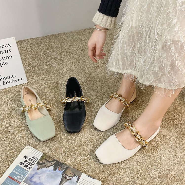 [ Mã 66CBSALE giảm 30K đơn 200K] Giày Cao Gót Mũi Vuông Thiết Kế Thoải Mái Thời Trang Mùa Xuân | BigBuy360 - bigbuy360.vn