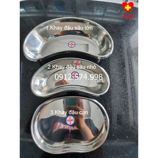 Khay inox hạt đậu dùng trong y tế, spa