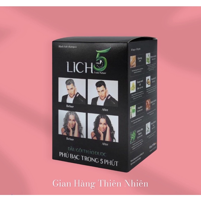 QUÀ TẶNG-Dầu Gội Phủ Bạc Lich5