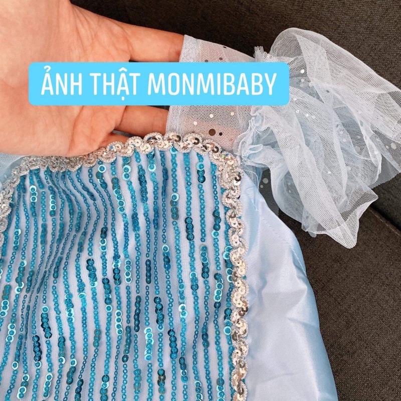 - ĐẦM VÁY CÔNG CHÚA ELSA CAO CẤP 2020