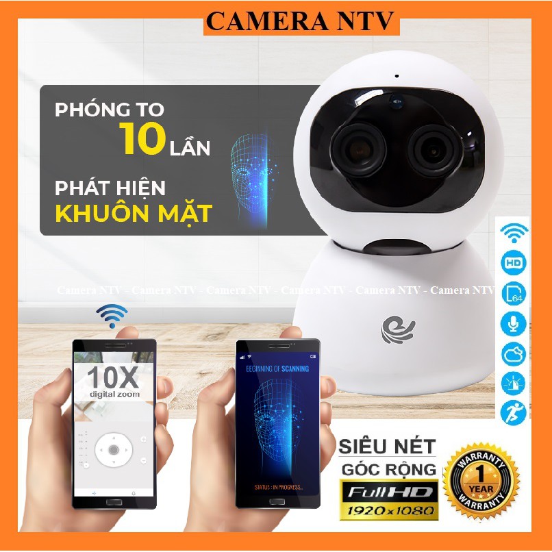 CAMERA CARECAM CC2023 - FHD1080 - 2.0Mps - PHÓNG TO HÌNH ẢNH 10x - HÌNH ẢNH CỰC NÉT - GÓC QUAY CỰC RỘNG | BigBuy360 - bigbuy360.vn