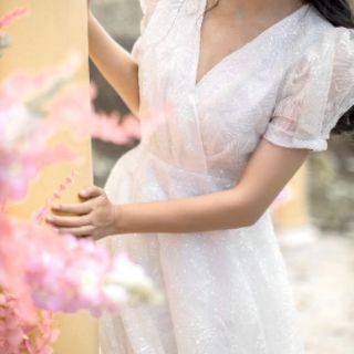 Váy kim tuyến lấp lánh
