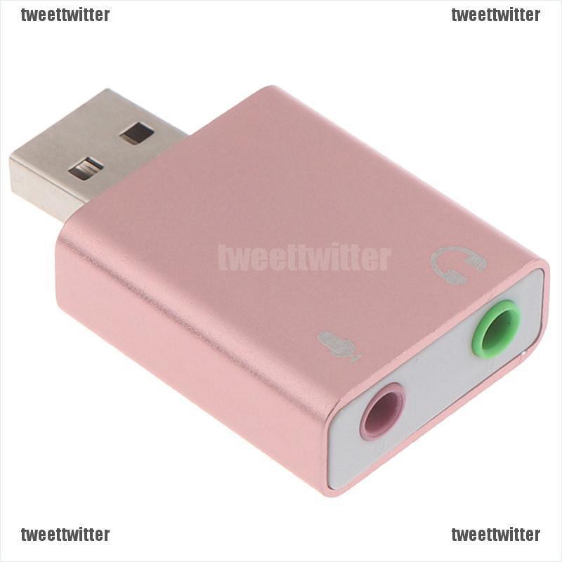 Đầu Chuyển Đổi Thẻ Âm Thanh 7.1 Usb 3.5mm 3d Cho Pc Laptop | BigBuy360 - bigbuy360.vn