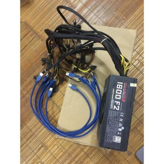 Nguồn 1600w đào coin công suất thực