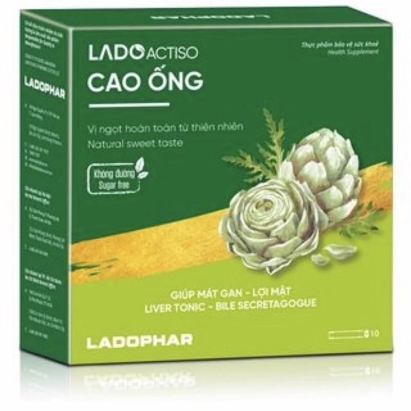Cao ống Atiso Ladophar 10ML*10 Ống