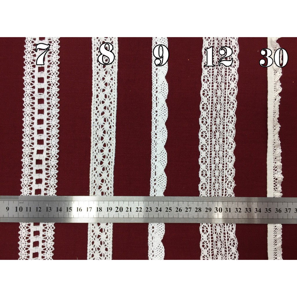 Ren viền cotton 6k/m (cuộn 5m)