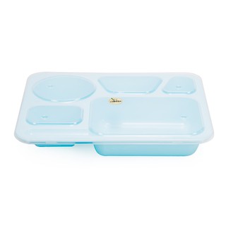Khay Nhựa Đựng Cơm Cao Cấp Duy Tân Nhỏ- 29 X 23 X 5 Cm Giao Màu Ngẫu Nhiên