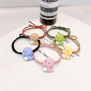 Cột tóc phụ kiện Hàn Quốc hình khủng long (màu ngẫu nhiên)