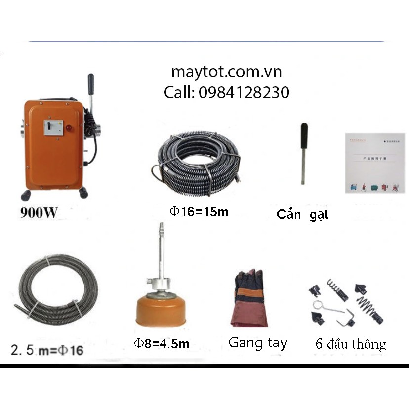 máy thông cống GQ 180