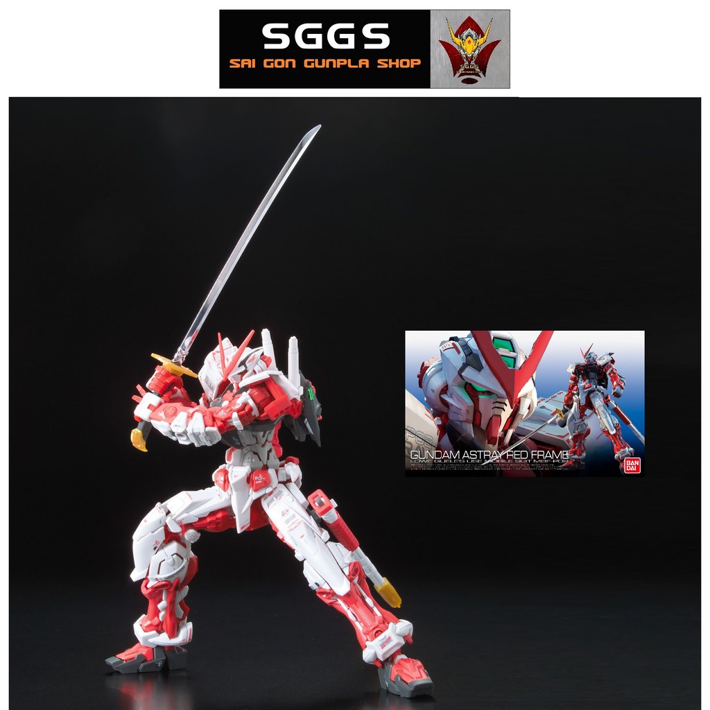 Gundam Bandai RG Red Frame Astray 1/144 Seed Đồ Chơi Mô Hình Lắp Ráp Anime Nhật