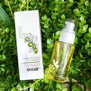 Tinh dầu Evuar Argan Oil cho tóc khô hư tổn 60ml