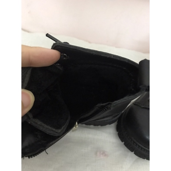 Bốt da cho bé size 28