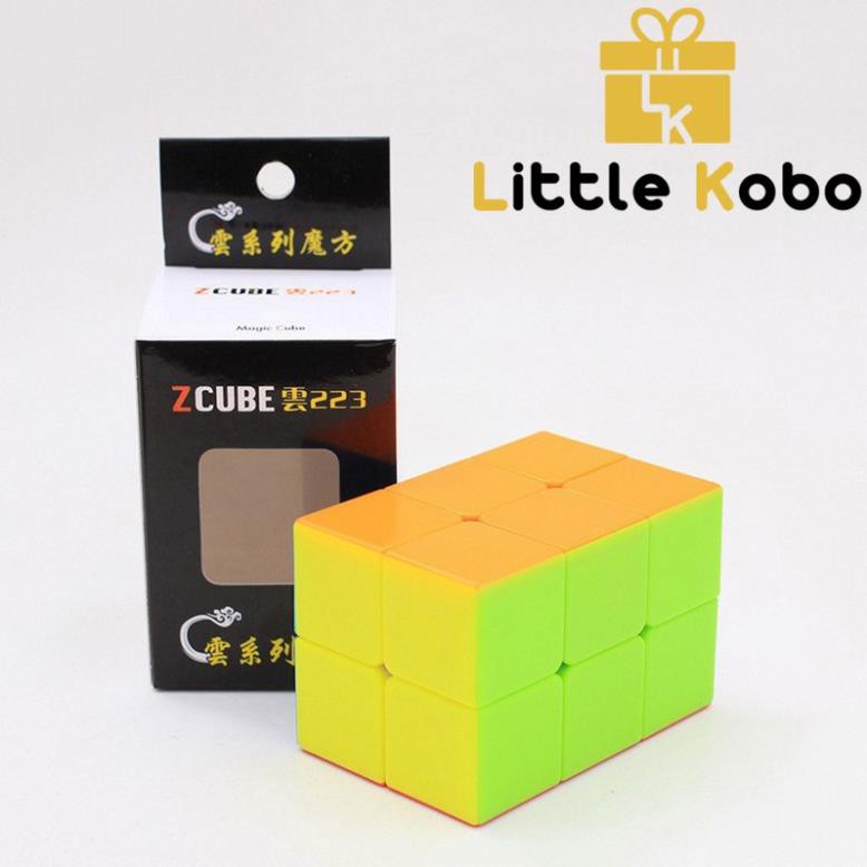 Rubik Biến Thể Z-Cube 2x2x3 Rubic 223 Stickerless Siêu Xịn