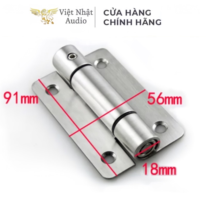 Bản lề vách phòng tắm, nhà vệ sinh,lò xo cốt nhỏ inox 304