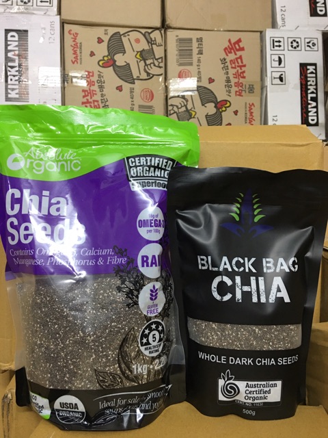 [Mã 159FMCGSALE giảm 8% đơn 500K] Hạt Chia Seed Tím Úc 1kg