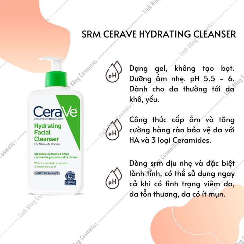 SỮA RỬA MẶT CERAVE CÁC SIZE (BẢN PHÁP) | BigBuy360 - bigbuy360.vn