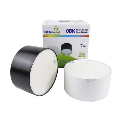 Đèn led ống bơ tán quang kingled 7W OBK 7