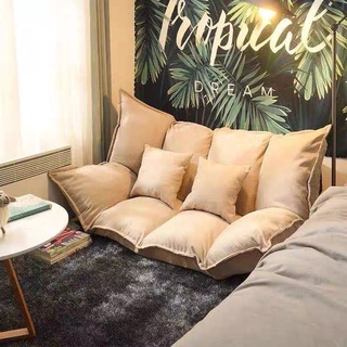 Ghế sofa bệt tatami nhật bản, sofa đa năng biến hình cao cấp, sofa lười điều chỉnh phong cách tropical