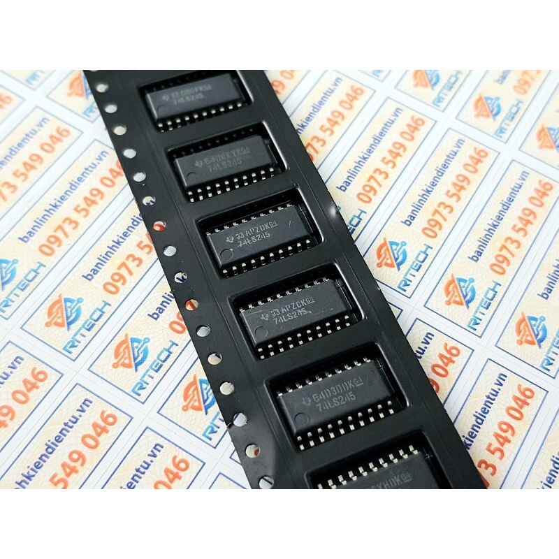 [Combo 3 chiếc] 74LS245 SN74LS245NSR LS245 IC Số SOP-20 Kích Thước 5.2mm